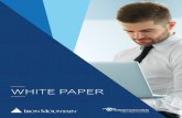 WHITE PAPER - Iron Mountain/media/Files/Iron... · 2019-04-01 · This white paper examines the top four ... as cloud computing, software-defined 2 “IDC Forecasts Worldwide Spending