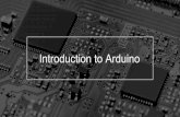 Introduction to Arduino - robolab.in€¦ · Introduction to Arduino. Microprocessor A microprocessor is a computer processor which incorporates the functions of a computer's central