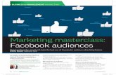 BUSINES MANAGEMEN MARKETING - Corona Marketing Limited · Marketing masterclass: Facebook audiences I would be surprised if the majority of ... content alongside some more social,
