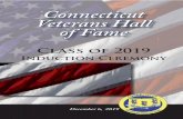 Connecticut Veterans Hall of Fameportal.ct.gov/-/media/Departments-and-Agencies/DVA/Hall-of-Fame-Materials/...The Connecticut Veterans Hall of Fame is administered by the Connecticut