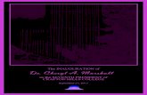The InauguraTIon of Dr. Cheryl A. Marshall/media/Files/SBCCD/CHC... · 2016-04-11 · Inauguration Ceremony Prelude Reception Immediately Following Ceremony * audience please stand
