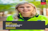 2020 VET FOR SECONDARY STUDENTS€¦ · Cert II in Horticulture & Cert II in Landscaping – Dual Qualification W W $200 $200 Yes Unit 1– 4 SIR20216 Cert II in Retail Services W