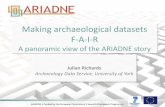 Making archaeological datasets F-A-I-R · facilitate knowledge discovery by assisting humans and machines in their discovery of, access to, integration and analysis of scientific