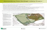 Gunnersbury Park Heritage Lottery Project · • Restore the Orangery as an events venue • Recreate the west section of the Horseshoe Lake and repair the Round Pond • Provide