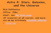 Astro 4: Stars, Galaxies, and the Universernolthenius/Apowers/1-A4-Intro.pdf · Perspective – Stars, Galaxies, Cosmology” – Bennett, Donahue, Schneider, and Voit; 4th or later