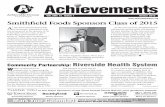 Achievements - Achievable Dream Academyachievabledream.org/wp-content/uploads/Winter-2015... · Serena and Venus Williams, attending the Telluride International Jazz Festival, etc.)