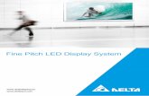 Fine Pitch LED Display System · Fine-Pitch Precision & Installation The FE’s modern design allows for installation precision with fine pixel pitches, in an exact 16:9 aspect ratio.