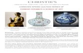 CHRISTIES SPRING AUCTION SERIES OF CHINESE CERAMICS ......qing dynasty. an exceptionally rare pair of gilt-decoratedand enameled vases qianlong moulded six-character seal marks and
