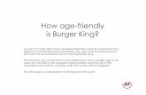 How age-friendly is Burger King? · How age-friendly is Burger King? As part of a multi-client study we researched the customer touchpoints of a selection of global fast-food companies.