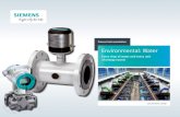 Process Instrumentation - Environmental: Water...Siemens Process Instrumentation is part of the Siemens Environmental Portfolio This covers all Siemens products that are of extraordinary