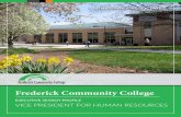 Frederick Community College - RH Perry · 2019-12-05 · Frederick County Maryland Frederick County Maryland has a population of 240,300. Located just 20 minutes from the Appalachian