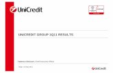 1Q11 Results Market - UniCredit · This Presentation does not constitute or form a part of any offer or solicitation to purchase or subscribe for securities in the United States.