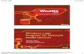 CON-T574: Windows Logo Program for Network Media Devicesdownload.microsoft.com/download/F/A/7/FA70E919-8F82-4C4E... · 2018-10-17 · MICROSOFT MAKES NO WARRANTIES, EXPRESS, IMPLIED