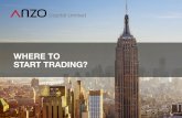 WHERE TO START TRADING? - Anzo Capital...Trading leveraged products such as forex and CFDs carries a high level of risk and may not ... Economic growth or GDP is the key measure of