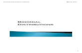 Binomial Distributions.notebook May 24, 2013ghcimdm4u.weebly.com/uploads/1/3/5/8/13589538/binomial...Binomial Distributions.notebook 4 May 24, 2013 Binomial Distributions.notebook