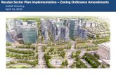 Rosslyn Sector Plan Implementation Zoning …...for public parks and open spaces envisioned in the Rosslyn Sector Plan; and f) The development project provides a pedestrian-scaled