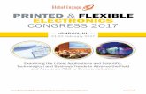 PRINTED FLEXIBLE ELECTRONICS CONGRESS 2017WARM WELCOME Thank you for your interest in the Global Engage Printed and Flexible Electronics Congress 2017, which will be held on February