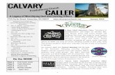 1725 Porter Street, Enumclaw, WA 98022 www ...€¦ · 1 CALVARY CALLER Page 1 On the INSIDE Page 2 From Pastor Lynell Page 6 Youth Ministries Page 8 Finance Info Page 9 Monthly Calendar
