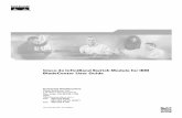 Cisco 4x InfiniBand Switch Module for IBM BladeCenter User ... · 6/3/2004  · Contents ii Cisco 4x InfiniBand Switch Module for IBM BladeCenter User Guide 78-17838-01 EQUADOR xv