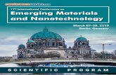 th International Conference on Emerging Materials and ......researcher at Civil and Environmental Engineering Department, University of Perugia, Terni, Italy; Centre des Materiaux,