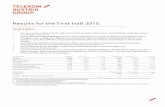 Results for the First Half 2015cdn1.telekomaustria.com/final/en/media/pdf/results-qu2... · 2020-07-10 · Results for the First Half 2015 Highlights > Group revenue stable at EUR