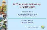 FFTC Strategic Action Plan for 2019-2020 · FOOD AND FERTILIZER TECHNOLOGY CENTER for the Asian and Pacific Region FFTC Strategic Action Plan for 2019-2020 Dr. Akira Hasebe Deputy