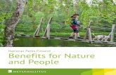 National Parks Finland Benefits for Nature and People · The benefits to visitors were increased fitness and great experi-ences, ... wilderness cabins, ski-trails and snowmobile routes.