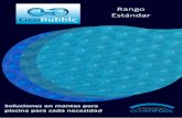 internationalcoverpool.es€¦ · Bubble Geo TM GeoBubble@ es un material innovador de mantas para piscinas que utiliza un contorno de burbujas científicamente diseñado para