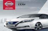  · 2020-06-13 · GET ON TOP OF YOUR DRIVE NISSAN LEAF WITH LEAF evolves. Choose your road, choose your style and start your change. Nissan LEAF : Up to 168 miles* * of zero emissions