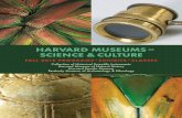 HARVARD MUSEUMS OF SCIENCE & CULTURE · 2018-08-28 · One world. Four museums. HMSC aims to advance discussions on the vital questions of our time, to provide a meeting point for