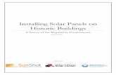 Installing Solar Panels on Historic Buildings (August 2012) · the grid system (see definitions). In solar thermal systems, one or more solar collectors or panels heat water, air,