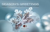 SEASON’S GREETINGS...SEASON’S GREETINGS Celebrate Christmas & New Year with DoubleTree by Hilton WELCOME From Christmas Party Nights to Christmas Day Lunch, we have a great selection
