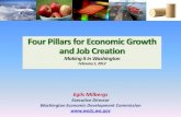 Four Pillars for Economic Growth and Job Creation · Four Pillars for Economic Growth and Job Creation Making it in Washington February 1, 2012 . Commission Members . Data source: