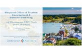 Maryland Office of Tourism Development & Marriner Marketingindustry.visitmaryland.org/wp-content/uploads/2020/...Maryland Office of Tourism Development & Marriner Marketing – Ad