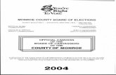table of contentsCANVASS OF PRIMARY ELECTION RESULTS We, Peter M. Quinn and Thomas F. Ferrarese, Board of Elections of the County of Monroe, having canvassed the votes cast at the