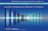 Security of radioactive material in transport · 2 days ago · IAEA NUCLEAR SECURITY SERIES. Nuclear security issues relating to the prevention and detection of, and response to,