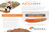 INTRODUCING - Elastanox€¦ · Acumin is a patented complex that delivers 45-50% curcuminoids PLUS a range of over 200 beneﬁcial turmeric root nutrients. Acumin is prepared using