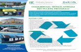 Commercial Recycling Flyer - DeKalb County, GA...Commercial Single-Stream Recycling Program Acceptable items • Do not place hazardous materials in cart or container • Place all