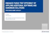 ENHANCE FUEGO TEST EFFICIENCY BY APPLYING ADDITIONAL ... · Renesas Design Vietnam Renesas Semiconductor Design (Beijing) Renesas Semiconductor Design(Malaysia) Design and Application