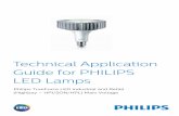Technical Application Guide for PHILIPS LED Lampsimages.philips.com/is/content/PhilipsConsumer/PDFDownloads/Arge… · 23/03/2018  · Technical application guide - Philips TrueForce