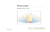 Percoll Reference list Ion Exchange Chromatography Principles and Methods 18-1114-21 Affinity Chromatography