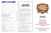 ACFAP 6th annual conference flyer 2021...ACFAP 6th annual conference flyer 2021.cdr Author: Casey Created Date: 3/30/2020 12:48:54 PM ...