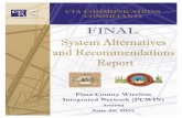 FINAL System Alternatives Recommendations Report · 2013-03-29 · Pima County Wireless Integrated Network (PCWIN) FINAL System Alternatives and Recommendations Report June 26, 2007