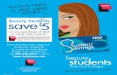Beauty Students s a ve 5demandware.edgesuite.net/.../BeautyStudents/SchoolBroch.pdfGOOD ONLY IN SALLY BEAUTY SUPPLY STORES. NOT VALID WITH ANY OTHER SALLY BEAUTY COUPON. NOT VALID