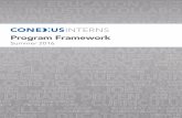 CNXS CINT 2016 Intern Framework v3az480170.vo.msecnd.net/6864e884-8313-4d1f-97b8-696... · Conexus Interns: Program Framework Acknowledgements Summer 2016 Acknowledgements This Framework