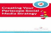 Creating Your Periscope Social Media Strategy...business page or even your personal Facebook profile, you can leverage that network to help build your Periscope audience. I suggest