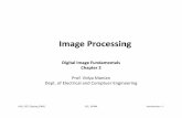 Image Processing - Engineeringmanian/Chapter2_eye.pdf• Fovea –square sensor array of 1.5mm x 1.5 mm • Density is 150,000 elements / mm2 • Raw resolvingresolving powerpower