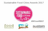 Sustainable Food Cities Awards 2017...on the Vegetarian Society Local Hero Awardfor egetarian Week activigv warded Good Aw for exclusivel usin free ran : Introduced Assured Food Standard