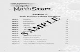 SAMPLE - Popular Book Company (Canada) Ltd. - Popular Book ... · Multiplication 24. Unit 4. Division 32. Unit 5. Fractions 40. Unit 6. Decimals 48. Unit 7. Money 56. Unit 8. Time