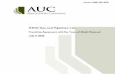 ATCO Gas and Pipelines Ltd. · 2020-07-09 · Alberta Utilities Commission Decision 25697-D01-2020 ATCO Gas and Pipelines Ltd. Franchise Agreement with the Town of Black Diamond Proceeding
